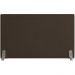 Cabeceira Cama Box King 195 cm P05 Berlim Veludo Marrom - Lyam Decor