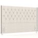 Cabeceira Cama Box King 195cm Estofada Frizza P05 Linho Creme - Lyam Decor