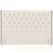 Cabeceira Cama Box King 195cm Estofada Frizza P05 Linho Creme - Lyam Decor
