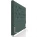 Cabeceira Cama Box King 195cm Estofada Frizza P05 Veludo Verde Musgo - Lyam Decor