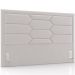 Cabeceira Cama Box King 195cm Estofada Nora P05 Veludo Cinza - Lyam Decor