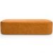 Cabeceira Cama Box King 195cm Lanna com Puff Recamier Doha W01 Couríssimo Whisky - Lyam Decor