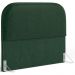 Cabeceira Cama Box King 195cm Orgânica Lanna W01 Couríssimo Verde - Lyam Decor