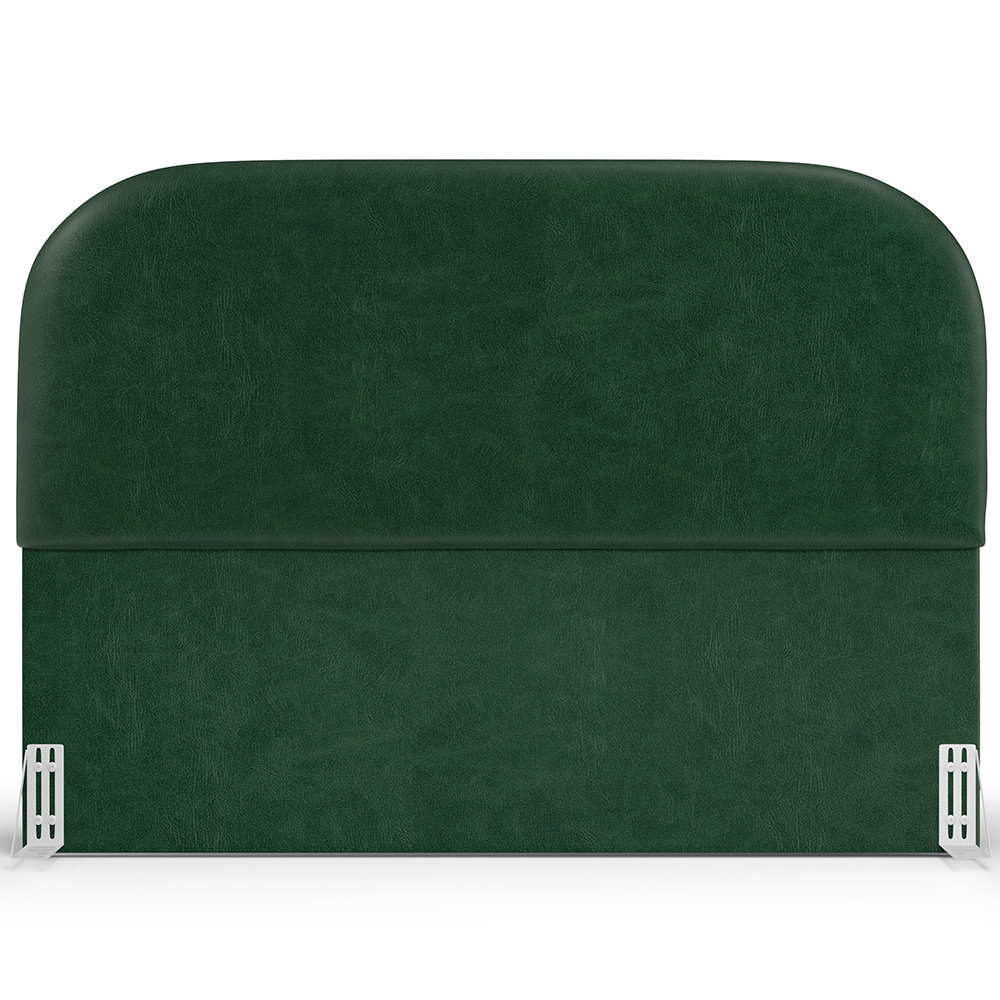 Cabeceira Cama Box King 195cm Orgânica Lanna W01 Couríssimo Verde - Lyam Decor