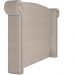 Cabeceira Cama Box King com Tachas 195 cm Sofia P05 Linho Cru - Lyam Decor