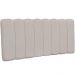 Cabeceira Cama Box Painel Casal 140 cm Dubai W01 Linho Bege - Lyam Decor