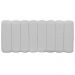 Cabeceira Cama Box Painel Casal 140 cm Dubai W01 Linho Cinza - Lyam Decor