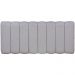 Cabeceira Cama Box Painel Casal 140 cm Dubai W01 Linho Cinza Escuro - Lyam Decor
