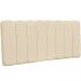 Cabeceira Cama Box Painel Casal 140 cm Dubai W01 Linho Cru - Lyam Decor