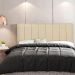 Cabeceira Cama Box Painel Casal 140 cm Dubai W01 Linho Cru - Lyam Decor