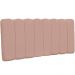 Cabeceira Cama Box Painel Casal 140 cm Dubai W01 Linho Rosê - Lyam Decor