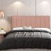 Cabeceira Cama Box Painel Casal 140 cm Dubai W01 Linho Rosê - Lyam Decor
