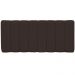 Cabeceira Cama Box Painel Casal 140 cm Dubai W01 Suede Marrom - Lyam Decor