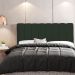 Cabeceira Cama Box Painel Casal 160 cm Dubai W01 Linho Verde Musgo - Lyam Decor