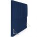 Cabeceira Cama Box Painel Casal Queen 160 cm Dália W01 Suede Azul Marinho - Lyam Decor