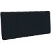 Cabeceira Cama Box Painel Casal Queen 160 cm Dubai W01 Suede Preto - Lyam Decor