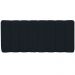 Cabeceira Cama Box Painel Casal Queen 160 cm Dubai W01 Suede Preto - Lyam Decor