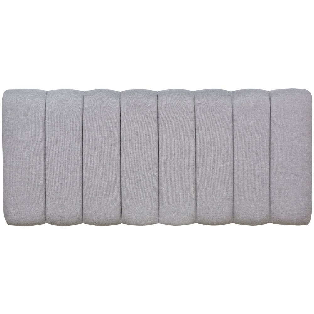 Cabeceira Cama Box Painel Queen 160 cm Dubai W01 Linho Cinza Escuro - Lyam Decor