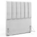 Cabeceira Cama Box Painel Solteiro 100 Cm Dália W01 Facto Cinza Metalizado - Lyam Decor