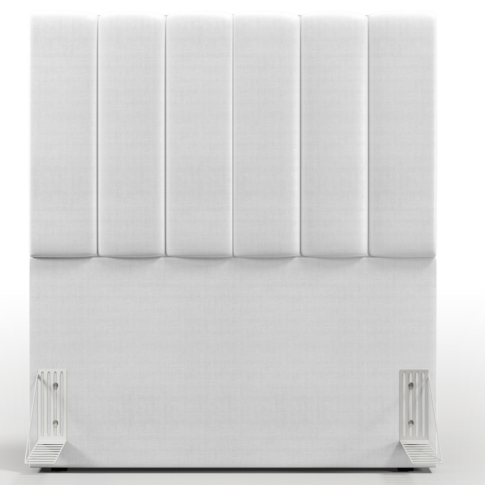 Cabeceira Cama Box Painel Solteiro 100 Cm Dália W01 Facto Cinza Metalizado - Lyam Decor