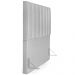 Cabeceira Cama Box Painel Solteiro 100 cm Dália W01 Linho Cinza - Lyam Decor