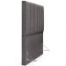 Cabeceira Cama Box Painel Solteiro 100 cm Dália W01 Linho Cinza Escuro - Lyam Decor