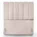 Cabeceira Cama Box Painel Solteiro 100 cm Dália W01 Linho Cru - Lyam Decor