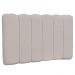 Cabeceira Cama Box Painel Solteiro 100 cm Dubai W01 Linho Bege - Lyam Decor