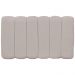 Cabeceira Cama Box Painel Solteiro 100 cm Dubai W01 Linho Bege - Lyam Decor