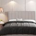 Cabeceira Cama Box Painel Solteiro 100 cm Dubai W01 Linho Bege - Lyam Decor