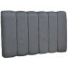 Cabeceira Cama Box Painel Solteiro 100 cm Dubai W01 Linho Chumbo - Lyam Decor