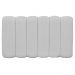 Cabeceira Cama Box Painel Solteiro 100 cm Dubai W01 Linho Cinza  - Lyam Decor