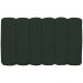 Cabeceira Cama Box Painel Solteiro 100 cm Dubai W01 Linho Verde Musgo  - Lyam Decor