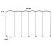 Cabeceira Cama Box Painel Solteiro 100 cm Dubai W01 Linho Verde Musgo  - Lyam Decor