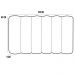 Cabeceira Cama Box Painel Solteiro 100 cm Dubai W01 Suede Azul Marinho - Lyam Decor