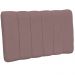 Cabeceira Cama Box Painel Solteiro 100 cm Dubai W01 Suede Rosê - Lyam Decor