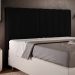 Cabeceira Cama Box Queen 160 cm Dália W01 Facto Preto - Lyam Decor