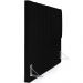 Cabeceira Cama Box Queen 160 cm Dália W01 Facto Preto - Lyam Decor