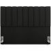 Cabeceira Cama Box Queen 160 cm Dália W01 Poliéster Preto - Lyam