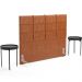 Cabeceira Cama Box Queen 160 cm Roma W01 Couríssimo Camel - Lyam
