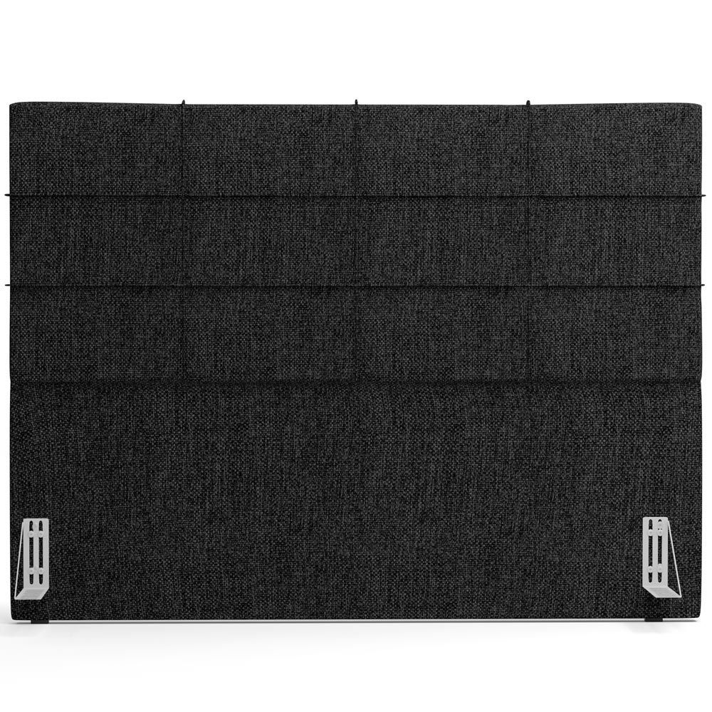 Cabeceira Cama Box Queen 160 cm Roma W01 Linho Chumbo - Lyam