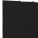 Cabeceira Cama Box Queen 160 cm Roma W01 Suede Preto - Lyam