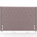 Cabeceira Cama Box Queen 160cm Estofada Frizza P05 Veludo Rosê - Lyam Decor