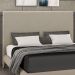 Cabeceira Cama Box Queen 160cm Estofada Goya P05 Suede Bege - Lyam Decor