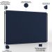 Cabeceira Cama Box Queen 160cm Estofada Goya P05 Veludo Azul Marinho - Lyam Decor