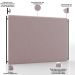 Cabeceira Cama Box Queen 160cm Estofada Goya P05 Veludo Rosê - Lyam Decor