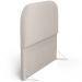 Cabeceira Cama Box Queen 160cm Orgânica Lanna W01 Bouclê Creme - Lyam Decor