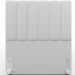 Cabeceira Cama Box Solteiro 100 cm Dália W01 Bouclê Cinza - Lyam Decor