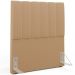 Cabeceira Cama Box Solteiro 100 cm Dália W01 Bouclê Mostarda - Lyam Decor