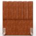Cabeceira Cama Box Solteiro 100 cm Dália W01 Couríssimo Camel - Lyam Decor